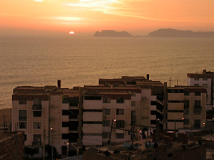 Lima sunset